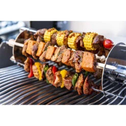 Ensemble De 6 Brochettes Inox Pour Rôtissoire - Napoleon -Cuisine Bbq 6 brochettes inox rotissoire napoleon 0629162640086 3