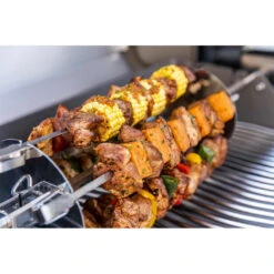 Ensemble De 6 Brochettes Inox Pour Rôtissoire - Napoleon -Cuisine Bbq 6 brochettes inox rotissoire napoleon 0629162640086 4