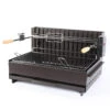 Barbecue Charbon Vulcain Tournebroche 61 X 33 Cm - Le Marquier -Cuisine Bbq barbecue vulcain tournebroche 67x50 cm le marquier 3339380073937