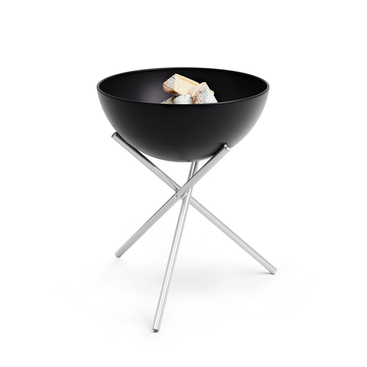 Brasero Rond En Acier émaillé Bowl + Trépied + Plancha - Höfats 8 Brasero Rond En Acier émaillé Bowl + Trépied + Plancha - Höfats – Image 6