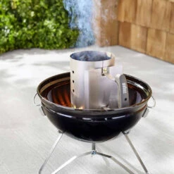 Cheminée D'allumage Weber Petit Modèle Barbecue Smokey Joe -Cuisine Bbq cheminee dallumage weber petit modele smokey joe 0077924019494 3