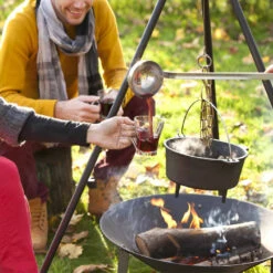 Cocotte 9L En Fonte Trépied Junko - Barbecook -Cuisine Bbq cocotte 9l fonte 5400269227210 3