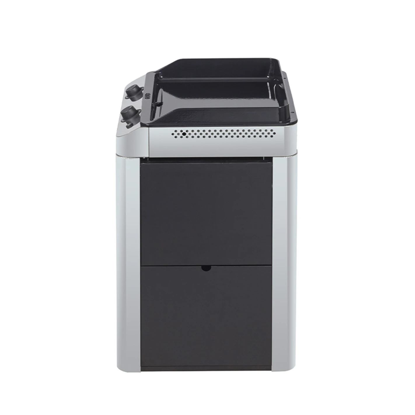 Combo Plancha Gaz Fusion 60 Inox Marin 2 Brûleurs Avec Chariot - ENO 7 Combo Plancha Gaz Fusion 60 Inox Marin 2 Brûleurs Avec Chariot - ENO – Image 5