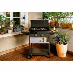 Combo Plancha Gaz EX Plus (chariot + Couvercle) - Campingaz -Cuisine Bbq ex plus couvercle campingaz 3138522124168 3