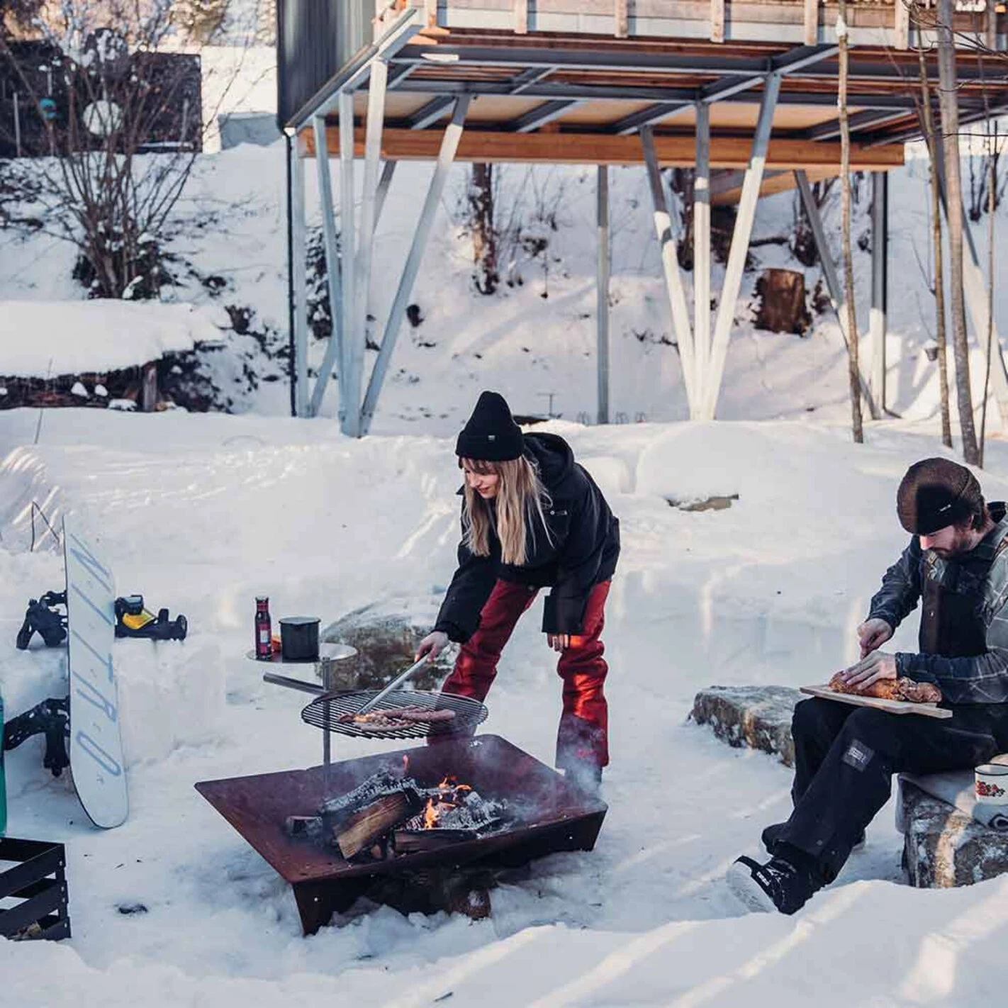 Grille Brasero ⌀55 Cm Inox Pour Triple Höfats 6 Grille Brasero ⌀55 Cm Inox Pour Triple Höfats – Image 4