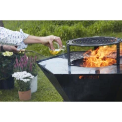 Support Et Grille Dynamic Centre Pour Brasero Nestor - Barbecook -Cuisine Bbq grille support dynamic centre nestor barbecook 5404035701485 2