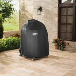 Housse Premium Summit Kamado E6 - Weber -Cuisine Bbq housse barbecue summit charcoal weber 0077924041655 2