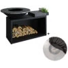 Brasero OFYR Island Noir 100 Céramique + Housse -Cuisine Bbq island noir 100 100 ceramique gris fonce 2020000019985