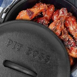 Pack 6 Accessoires De Cuisson En Fonte Barbecue - Pit Boss -Cuisine Bbq pack accessoires fonte barbecue pitboss 0684678402665 5