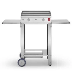 Pack Plancha Gaz Chef 55 Lisse + Chariot - Planet -Cuisine Bbq pack plancha gaz chef 55 lisse chariot planet 2020000031949 2
