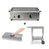 Pack Plancha Gaz Samba + Chariot Compact + Capot - Krampouz 1 Pack Plancha Gaz Samba + Chariot Compact + Capot - Krampouz -Cuisine Bbq pack samba gaz 54 chariot capot 2020000033004