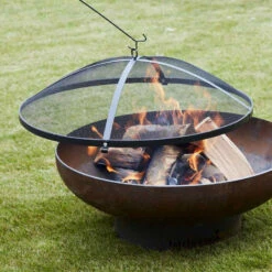 Pare-étincelles En Métal Noir 60 Cm - Barbecook -Cuisine Bbq pare etincelles barbecook 60 5404035700655 1