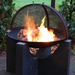 Pare-feu Pliable Pour Braséro - Esschert Design -Cuisine Bbq pare feu pliable 8714982055676 3