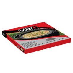 Grande Pierre à Pizza Ronde émaillée ⌀36,5 Cm - Weber -Cuisine Bbq pierre pizza ronde 36 cm emaillee weber 0077924189081 3