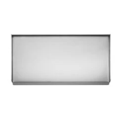 Plancha Gaz Alfa 800 Lisse Inox - Planet -Cuisine Bbq plancha alfa 800 planet 8033945789329 2