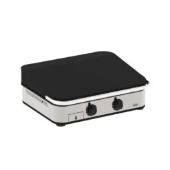 Plancha Enosign 65 Inox Et Noir Avec Capot - ENO* -Cuisine Bbq plancha enosign 65 inox et noir capot 3224780041207 3
