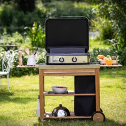 Plancha Enosign 65 Inox Et Noir Avec Capot - ENO* -Cuisine Bbq plancha enosign 65 inox et noir capot 3224780041207 5