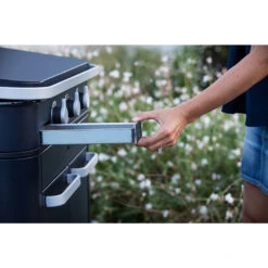 Plancha Gaz Enosign 80 Bleue Navy Avec Capot - ENO* -Cuisine Bbq plancha enosign 80 bleue navy capot eno 3224780040095 6