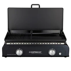 Plancha Gaz Blue Flame LXD Twin + Couvercle - Campingaz