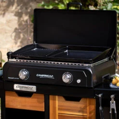 Plancha Gaz Blue Flame LXD Twin + Couvercle - Campingaz 14 Plancha Gaz Blue Flame LXD Twin + Couvercle - Campingaz -Cuisine Bbq plancha gaz blue flame lxd twin campingaz 3138522119416 5