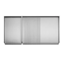 Plancha Gaz Encastrable Oasi 80 Mix Lisse Rainurée - Planet 9 Plancha Gaz Encastrable Oasi 80 Mix Lisse Rainurée - Planet -Cuisine Bbq plancha inox gaz oasi 80 mix rainuree lisse planet 8033945789084 2