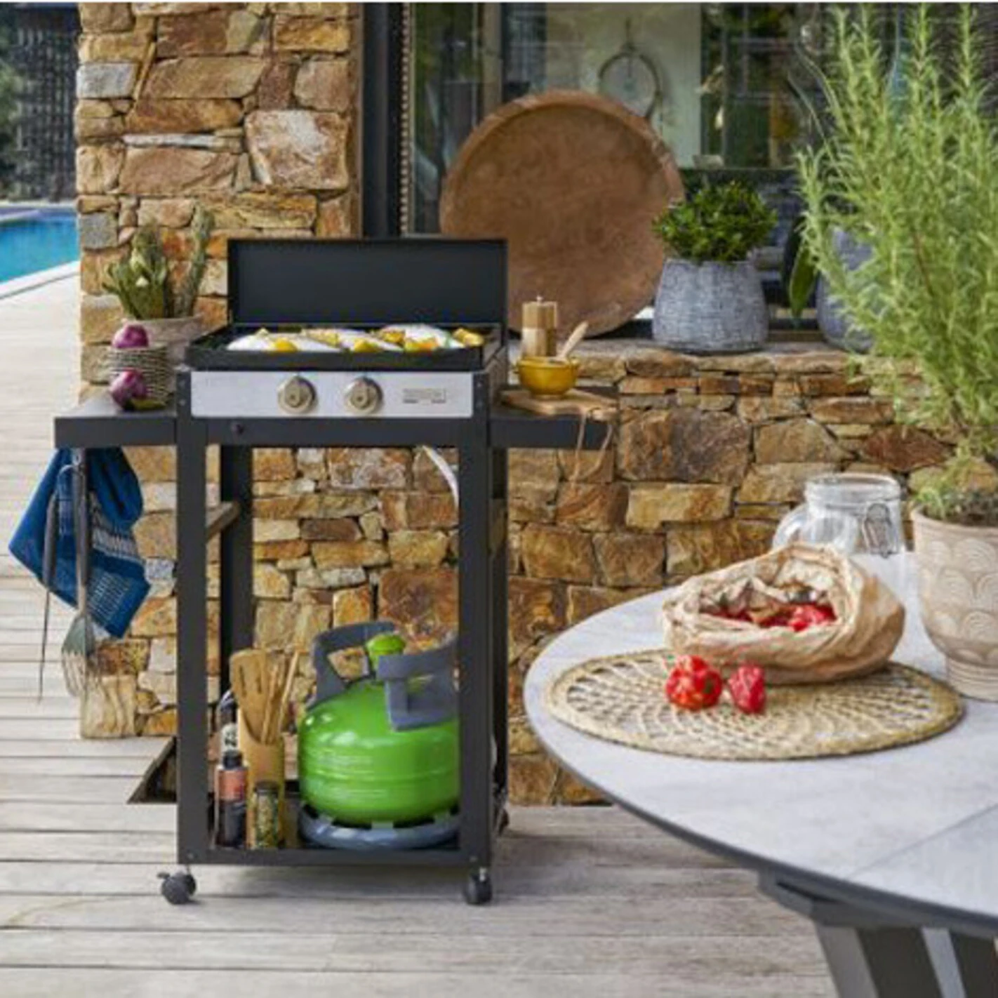 Plancha Gaz La Française 250 Duo - Le Marquier 4 Plancha Gaz La Française 250 Duo - Le Marquier – Image 2