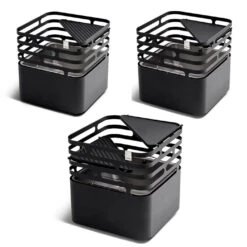 Plancha Fonte émaillée Pour Cube - Höfats -Cuisine Bbq plaque fonte cube 4260447330283 2