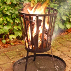 Plateau à Cendres Rond Braséro - Esschert Design 8 Plateau à Cendres Rond Braséro - Esschert Design -Cuisine Bbq plateau a cendres rond pour brasero 8714982044595 2