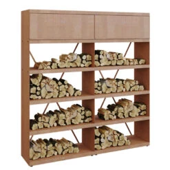 Etagère Range Bois Corten 200 - Ofyr -Cuisine Bbq range bois corten 200 2020000020141 2