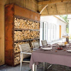 Etagègre Range Bois Corten 300 - Ofyr -Cuisine Bbq range bois corten 300 ofyr 2020000020158 2