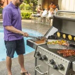 Réchaud Latéral Infrarouge Regal Imperial Baron - Broil King -Cuisine Bbq rechaud lateral ir broil king 0060162186738 4