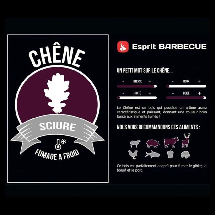 Sciure De Fumage Chêne 15 Kg - Esprit Barbecue 4 Sciure De Fumage Chêne 15 Kg - Esprit Barbecue – Image 2