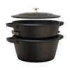 Set De 2 Cocottes En Fonte Staub Empilables - Ofyr -Cuisine Bbq set 2 cocottes empilables staub ofyr 6019909622637