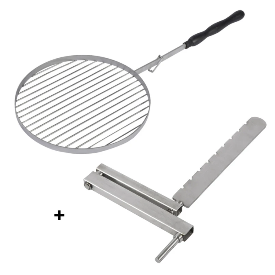 Grille Brasero En Inox ø38cm + Support - Feu Du Jardin 3 Grille Brasero En Inox ø38cm + Support - Feu Du Jardin