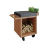 Table Corten Pro 65 Céramique Anthracite - Ofyr -Cuisine Bbq table corten pro 65 ceramique ofyr 2020000022077