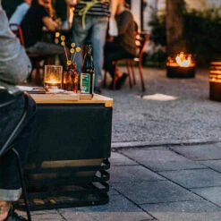 Tablette Pour Brasero Cube En Bambou - Höfats -Cuisine Bbq tablette bambou cube hofats 4260447330146 6