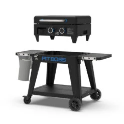 Plancha Gaz Ultimate 2 Brûleurs + Chariot - Pit Boss* -Cuisine Bbq ultimate 2 feux pit boss 0684678108079 2